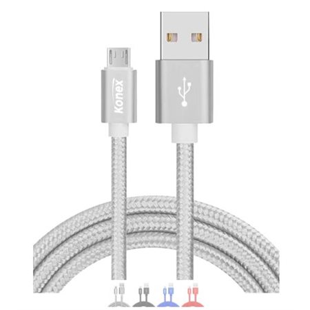 CÂBLE USB À MICRO-USB 10'