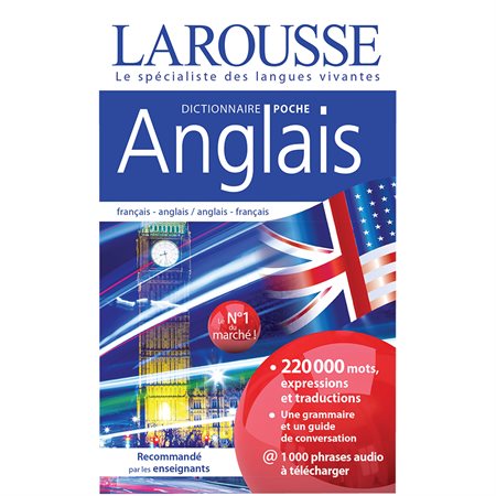 Dictionnaire Larousse de poche bilingue français / anglais