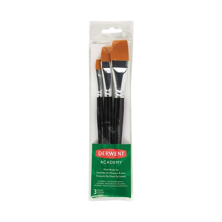Artists Brushes package of 3