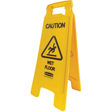 Caution Wet Floor Sign English