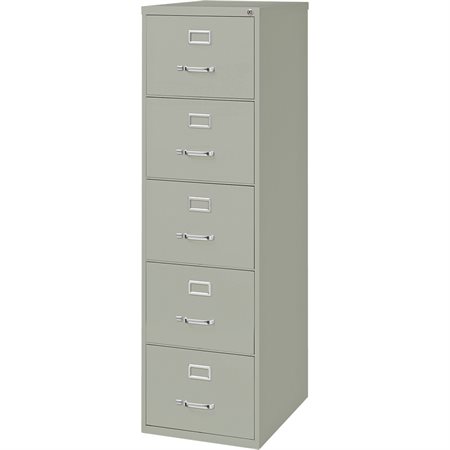 Large Capacity Grade Vertical Files Legal size. 5 drawers. 61-3 / 8 in. H. light grey
