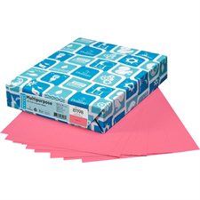 Papier de couleur à usages multiples Lettermak® Format lettre - 8-1/2 x 11" cerise