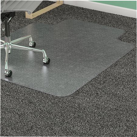 Chair Mat With lip 19 x 10 in. Studded 36 x 48 in.
