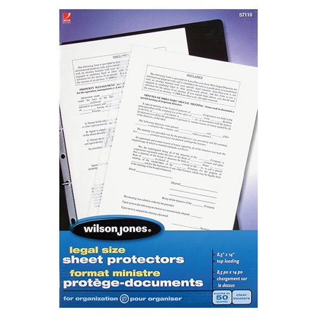 Sheet Protectors Clear