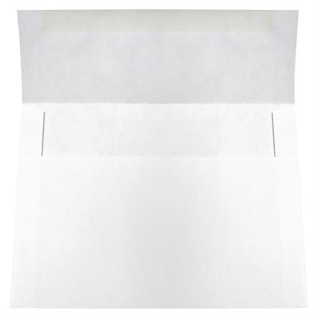White Invitation Envelope 4-3 / 4 X 6-1 / 2"