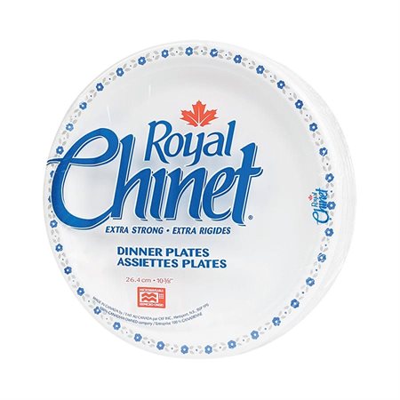 Assiettes Royal Chinet® 10-3 / 8 po (pqt 15)