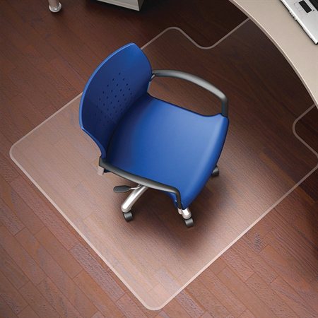 Dessous de siège EconoMat® Pour Plancher dur - Avec languette 25 x 12" 45 x 53”