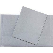 Twin-Pocket Presentation Folder grey