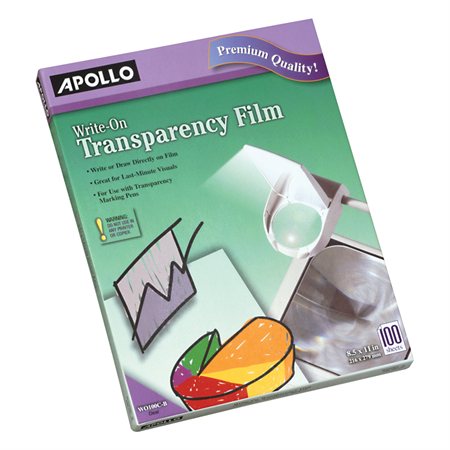 Write-On Transparency Film