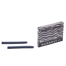 Waterman® Box of 8 Ink Cartridges serenity blue