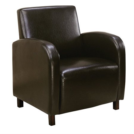 Lounge chair dark brown
