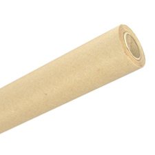 Brown Kraft Wrapping Paper 1-1/2" roll (40 lb) 30" x 39-3/8'