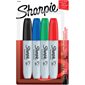 Marqueur permanent Sharpie® Paquet de 4 couleurs variées