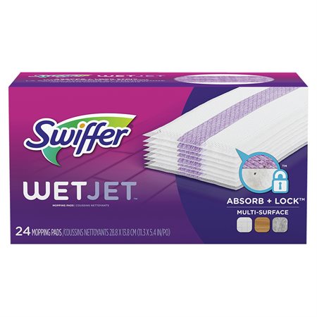 Swiffer® WetJet® Cleaning Pad Refill Dry open window