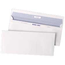 Reveal N Seal® White Envelope Without window. #10. 4-1 / 8 x 9-1 / 2 in.