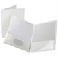 Showfolio™ Twin Pocket Portfolio Package of 10 white