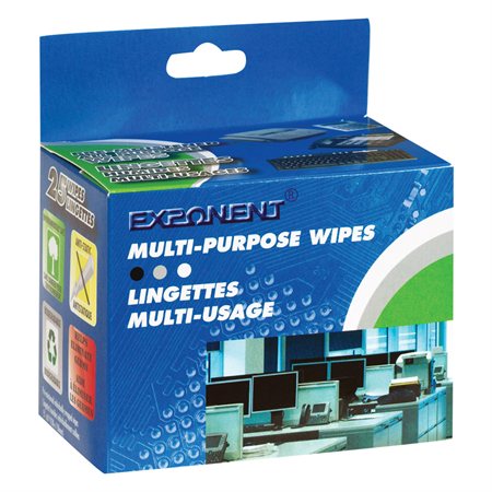 Lingettes nettoyantes usages multiples 30% alccol isopropylique