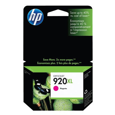 HP 920XL High Yield Ink Jet Cartridge magenta