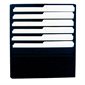 Wall Files Letter size, 1 / 2" capacity, 13-1 / 4 x 2 x 17-3 / 4”H.