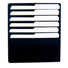 Wall Files Letter size, 1/2" capacity, 13-1/4 x 2 x 17-3/4”H.