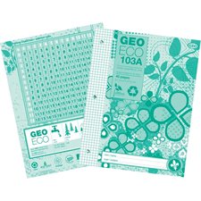 GeoEco Exercise Book quadruled, 0.5 cm