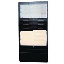 Wall Files Letter size, 1/2" capacity, 13-1/4 x 2 x 28-1/2”H.