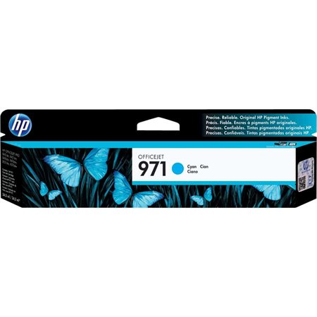 HP 971 Ink Jet Cartridge cyan