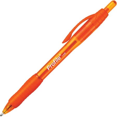 Profile® Retractable Ballpoint Pens Sold by unit orange