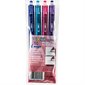 FriXion® Ball Clicker Retractable Erasable Pen 0.7 mm. Package of 4 assorted colours