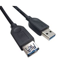 USB A male/ A PCB female extension USB 3.0 6 ft.