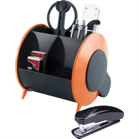 Avandium Pivoting Desk Organizer orange / black