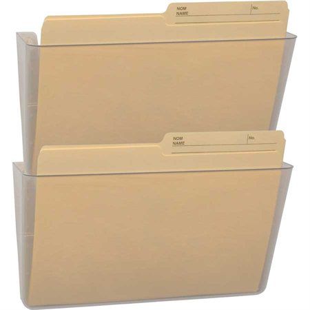 Wall Files Set of 2 files, letter size. clear