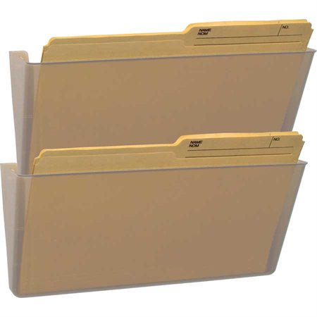 Wall Files Set of 2 files, legal size. clear