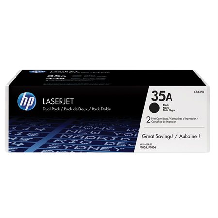 HP 35A Toner Cartridge Value Pack (2)