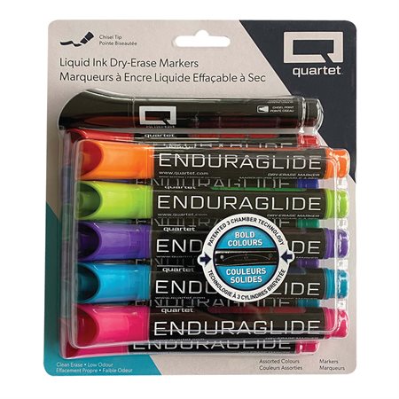 EnduraGlide® Dry-Erase Whiteboard Marker Package of 12 assorted