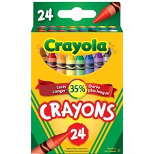 Crayola® Wax Crayons box 24