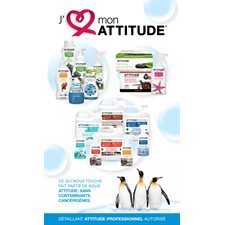 Poster for "Attitude" display french