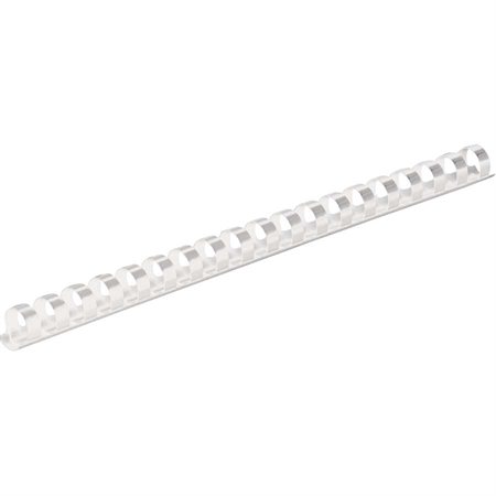Binding Comb 3 / 8 in. Capacity of 41-55 sheets. white