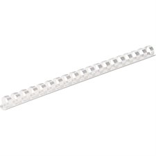 Binding Comb 3/8 in. Capacity of 41-55 sheets. white