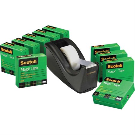 Bonus Pack of Scotch® Magic™ Tape and C60 Dispenser