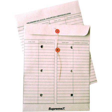 Enveloppe réutilisable pour courrier interne bte 200