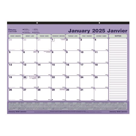 Monthly Desk Pad Calendar (2024)