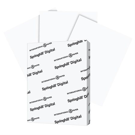 Springhill® Digital Cover Stock 110 lb legal size, white