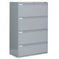 Classeurs latéraux Fileworks® 9300 Plus 4 tiroirs gris