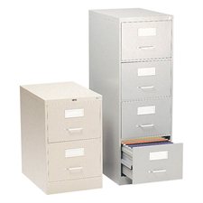 Fileworks® 2600 Vertical Filing Cabinets 3 drawers, legal size grey
