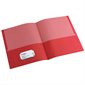 Earthwise™ 100% Recycled Report Cover Box of 25 red