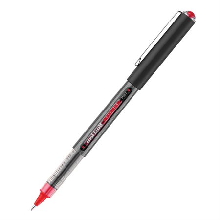Stylo à bille roulante Vision™ Pointe micro rouge