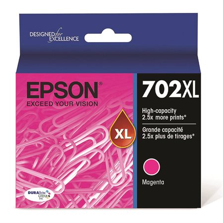 Epson 702XL High Yield InkJet Cartridge magenta