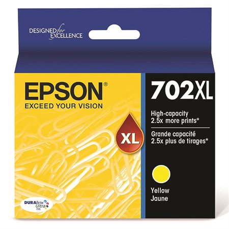 Epson 702XL High Yield InkJet Cartridge yellow