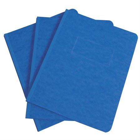Presstex® Reinforced Report Cover Side binding, 11 x 8-1 / 2" royal blue